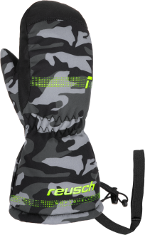 Reusch Maxi R-TEX® XT Mitten 6285515 7696 black grey front